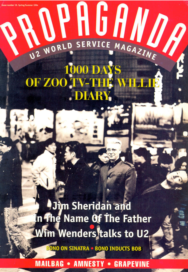 1000 Days of Zoo TV, The Willie Diary