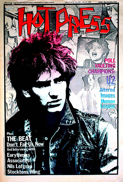 Hot Press Cover, 1982