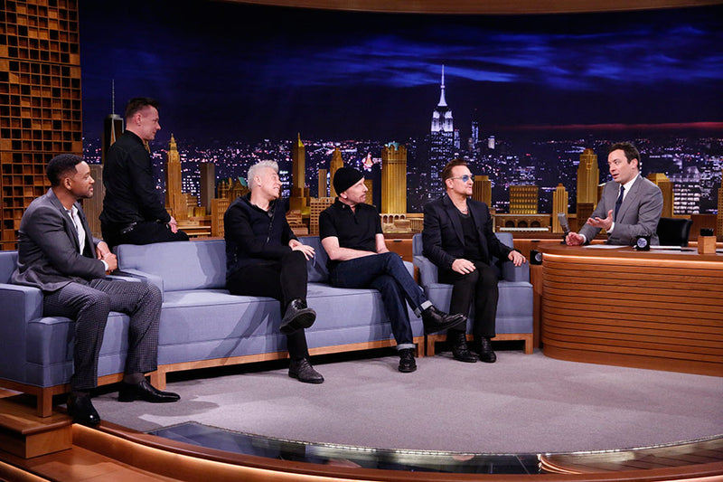 Will, Larry, Adam, Edge, Bono, Jimmy.