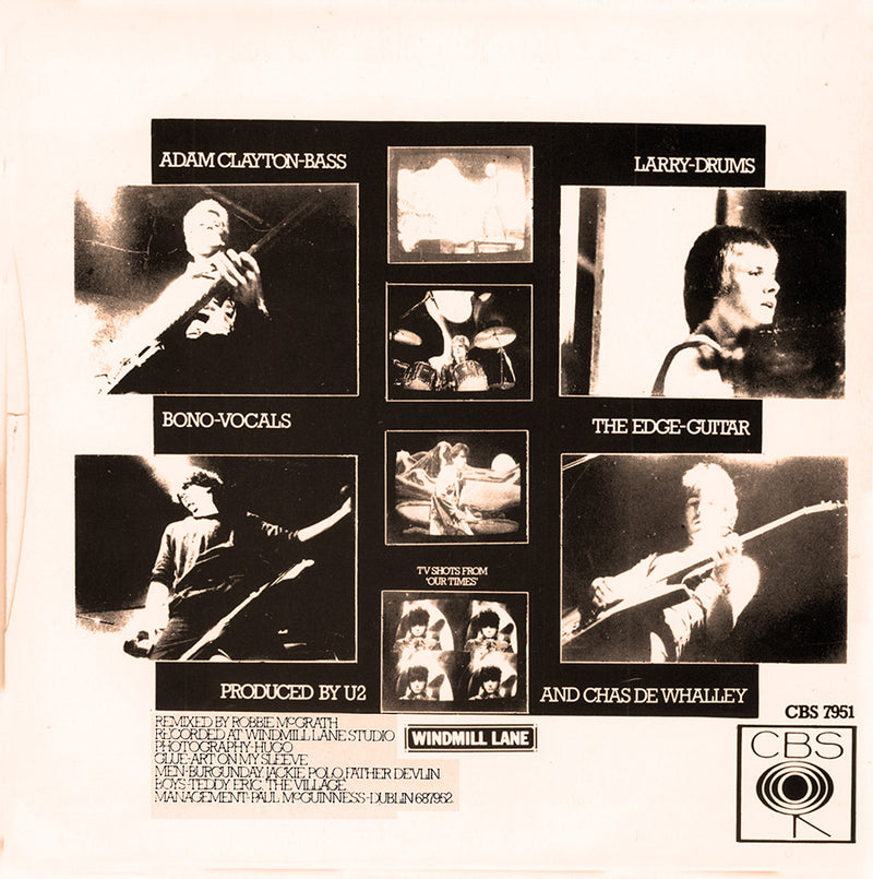Out Of Control Single - Back Cover