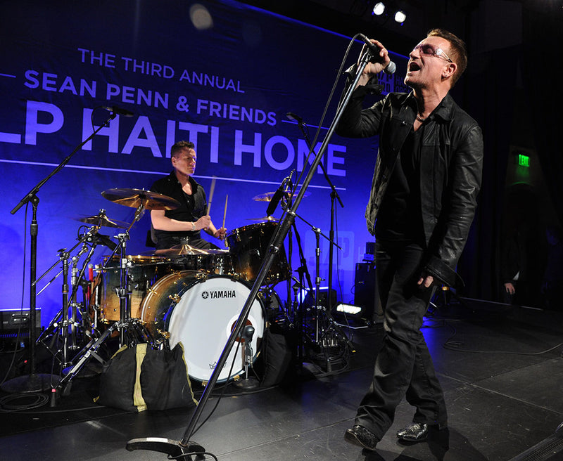 Larry and Bono live at the Montage Hotel