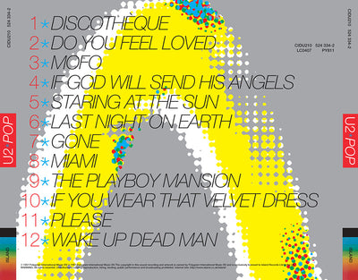 Pop - CD Inlay