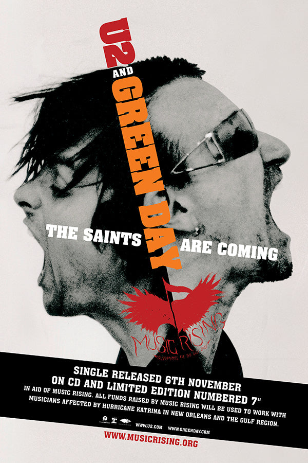 The Saints Are Coming - Poster