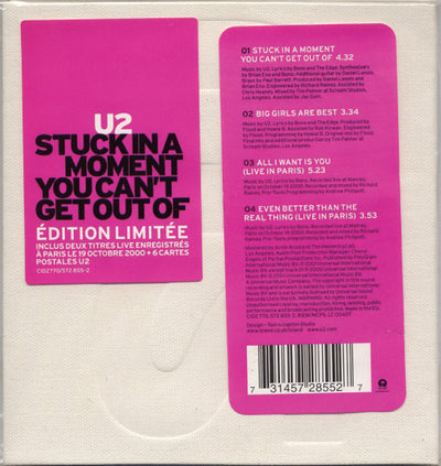 Stuck In A Moment You Can't Get Out Of - French Limited Edition