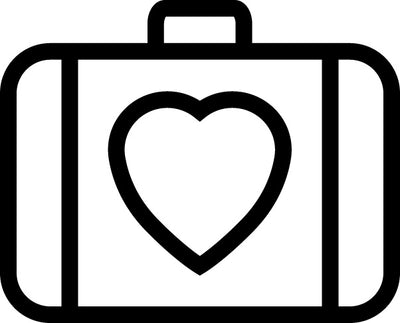 All That You Can't Leave Behind - Suitcase Heart Graphic