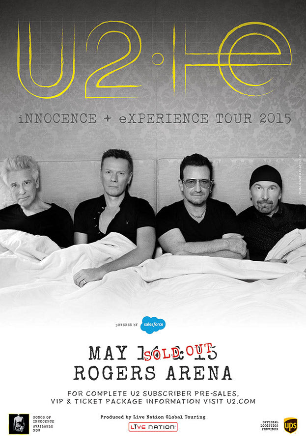 Rogers Arena I&E Tour Poster