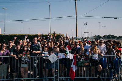 Fans Outside The Forum