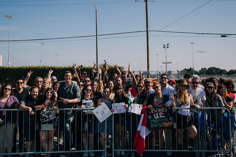 Fans Outside The Forum