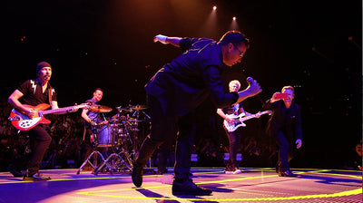 Jimmy Fallon with U2