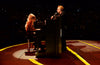 U2 accompanied by Lady Gaga on piano and vocals on “Ordinary Love” at Madison Square Garden, New York, NY on Sunday, 26 July 2015