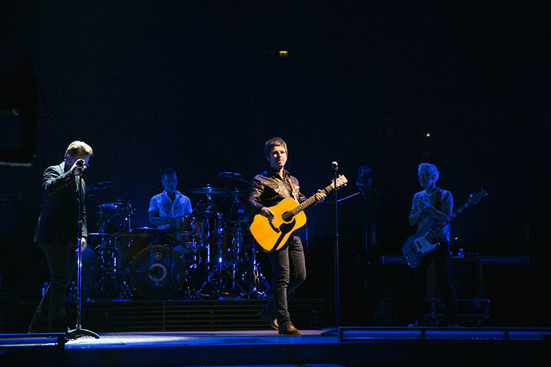 Noel Gallagher joins the band in London