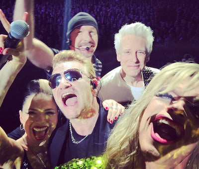 Imelda May, Panti Bliss on stage at 3Arena, Dublin - U2ieTour