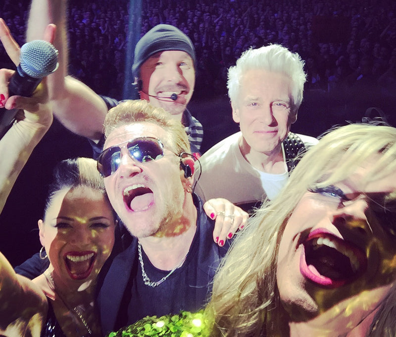 Imelda May, Panti Bliss on stage at 3Arena, Dublin - U2ieTour