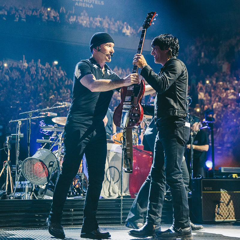 Eagles of Death Metal join U2 on stage