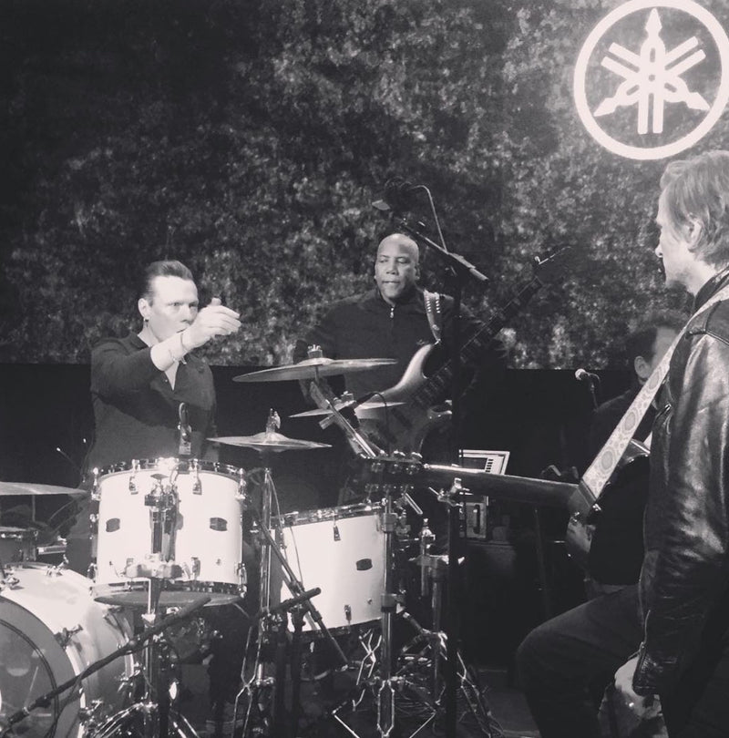 Instagram - Larry wins the Lifetime Achievement Award from Yamaha