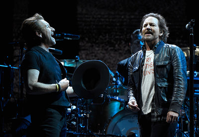 Bono and Eddie Vedder, Seattle