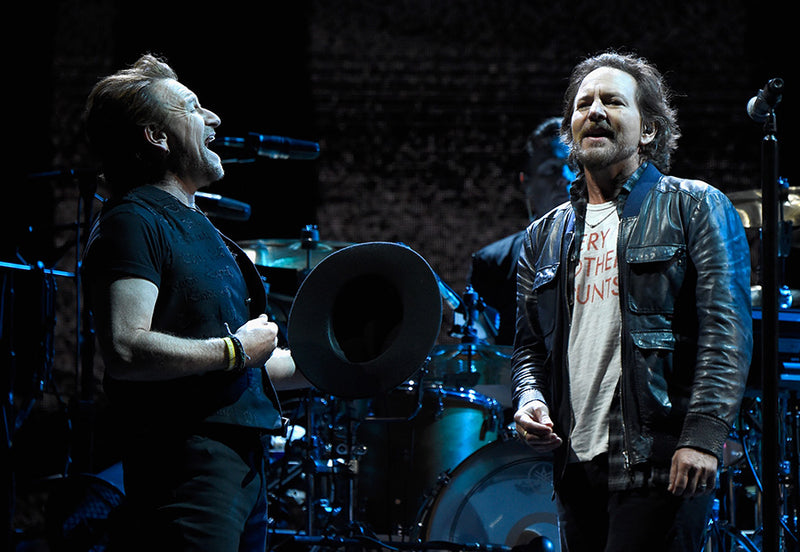 Bono and Eddie Vedder, Seattle