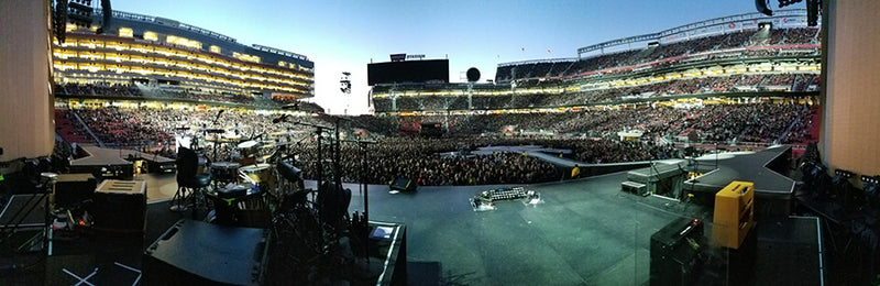 View from the stage - Santa Clara