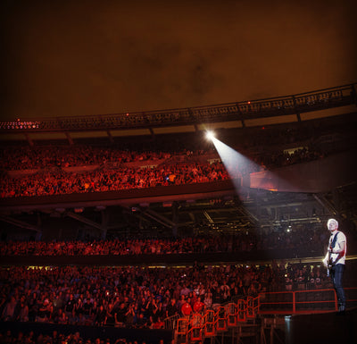 Adam on stage in Chicago