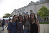 Fans outside Soldierfield, Chicago