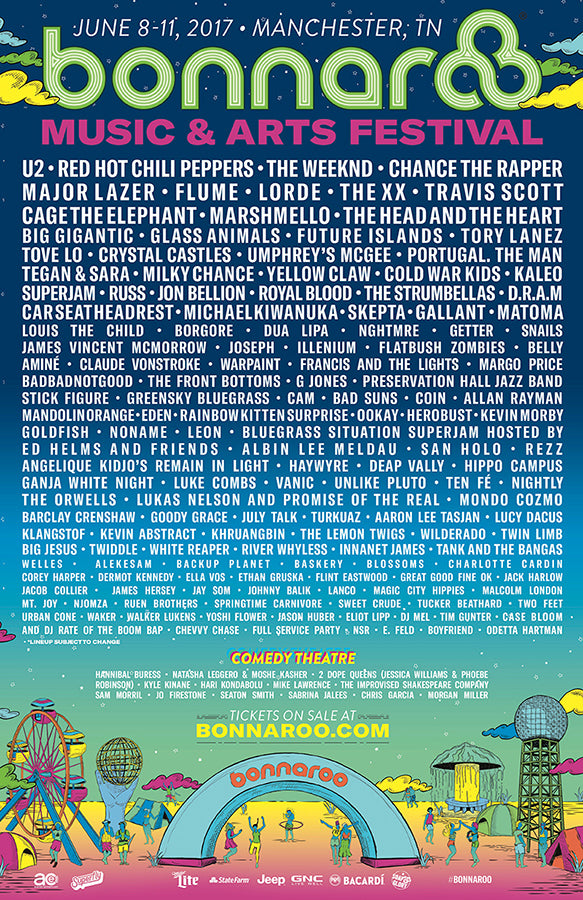 Coming your way @bonnaroo… #U2TheJoshuaTree2017