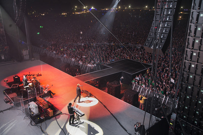 'The lights go down on Red Hill…’ @bonnaroo #U2TheJoshuaTree2017