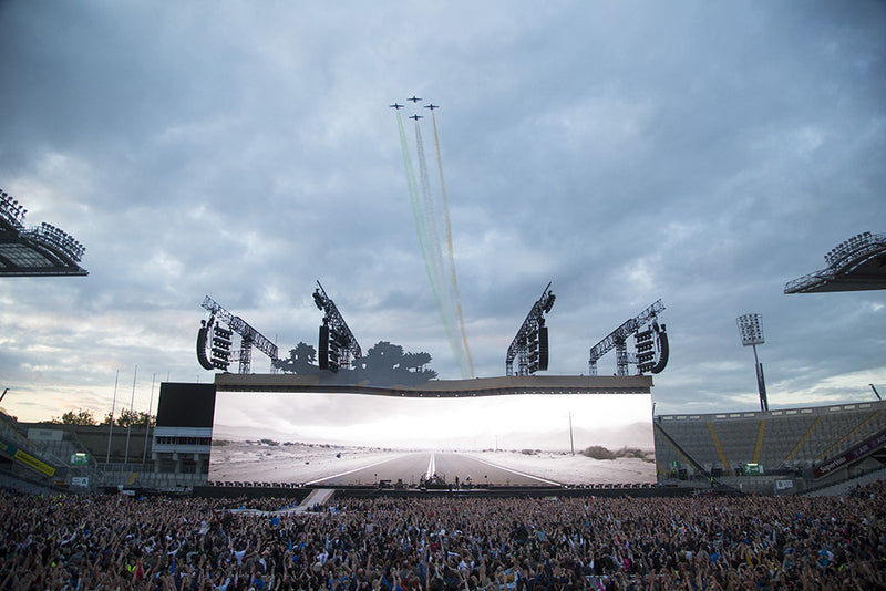 Tri colour fly over, Croke Park, Dublin