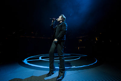 Bono on the E stage...