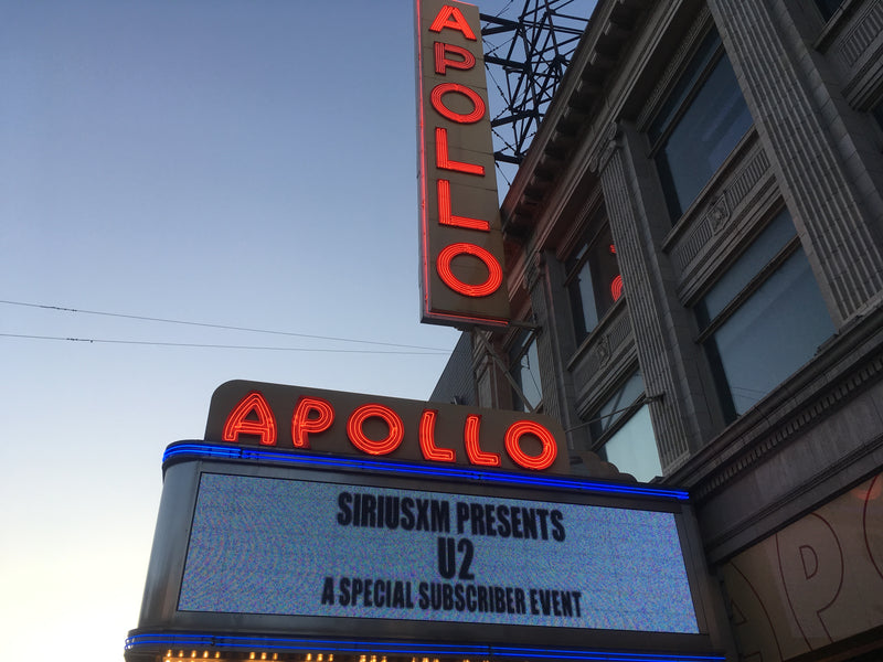 U2 at The Apollo