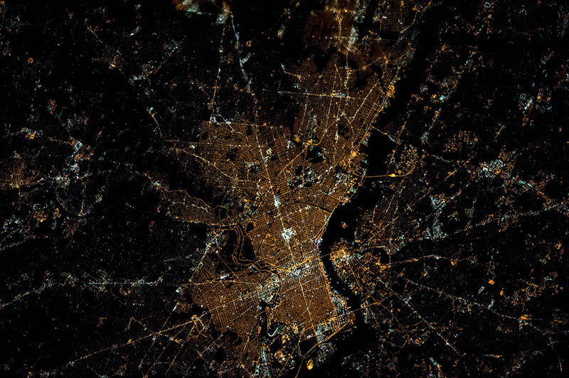 Philadelphia at night