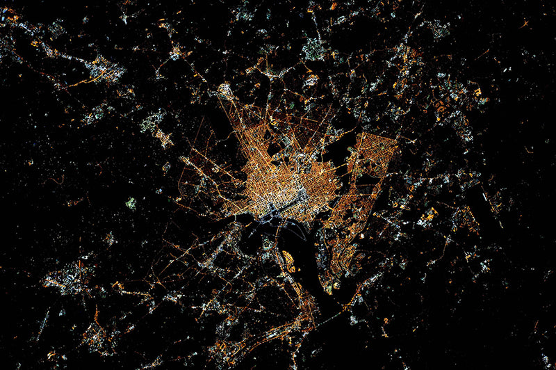 Washington at night