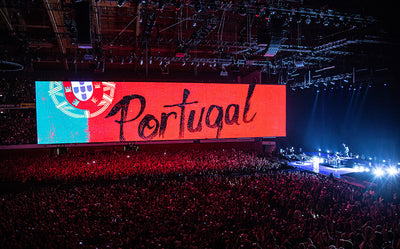 #U2eiTour arrives in Portugal