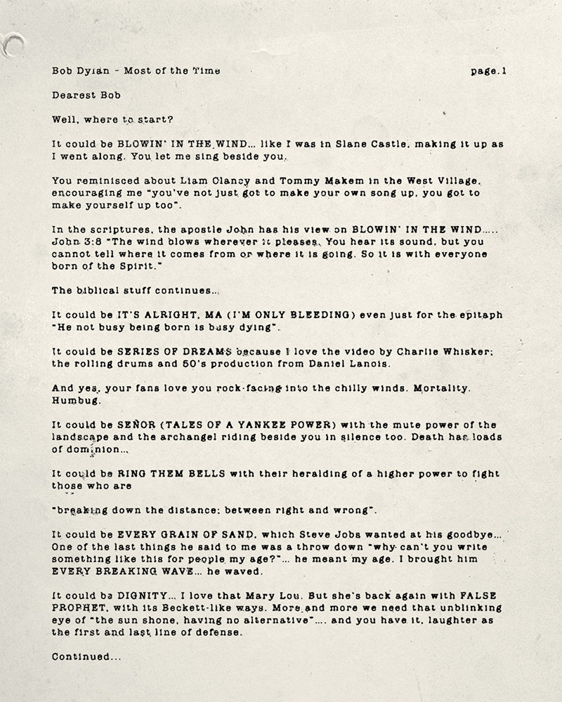 Bob Dylan (Part 1)