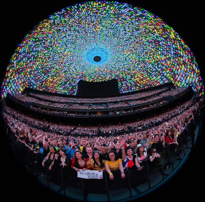U2:UV Achtung Baby Live At Sphere crowd
