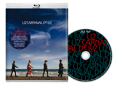 'Carnaval De Luz’ limited edition blu-ray disc case and disc.