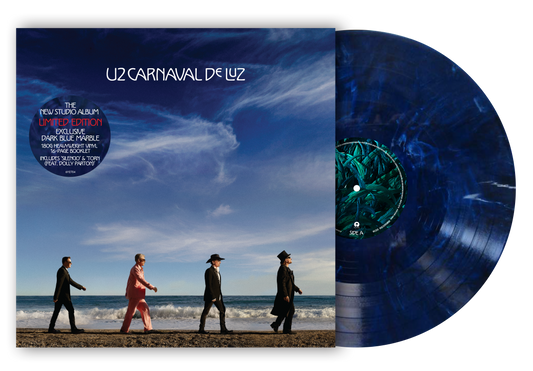 Carnaval De Luz Dark Blue Marble Vinyl