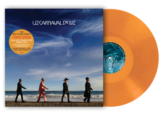 Carnaval De Luz Limited Edition U2.com Fan Club Amber Translucent Vinyl