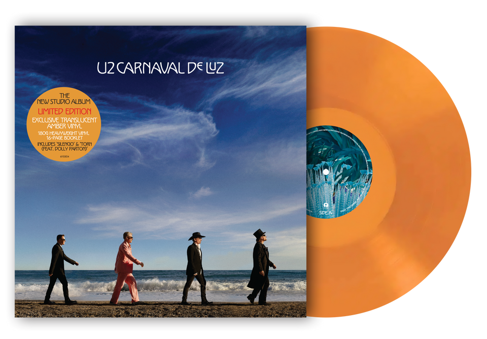 Carnaval De Luz, Limited Edition U2.com Fan Club, Amber Translucent Vinyl