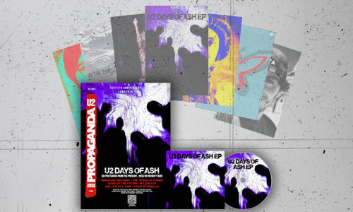 U2com21 Standard New Membership 1YR #1: U2 Days of Ash EP on CD with Propaganda Magazine/ Poster - fanclub_subscription